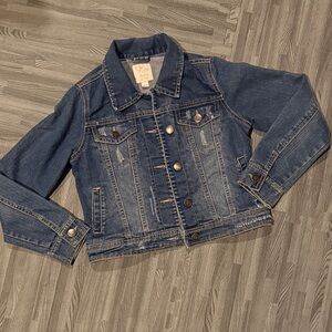 The Children's Place Dark Blue Jean Jacket
